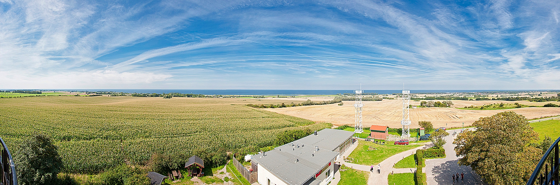DSC_2652 Panorama.jpg - Blick vom Leuchtturm Bastorf